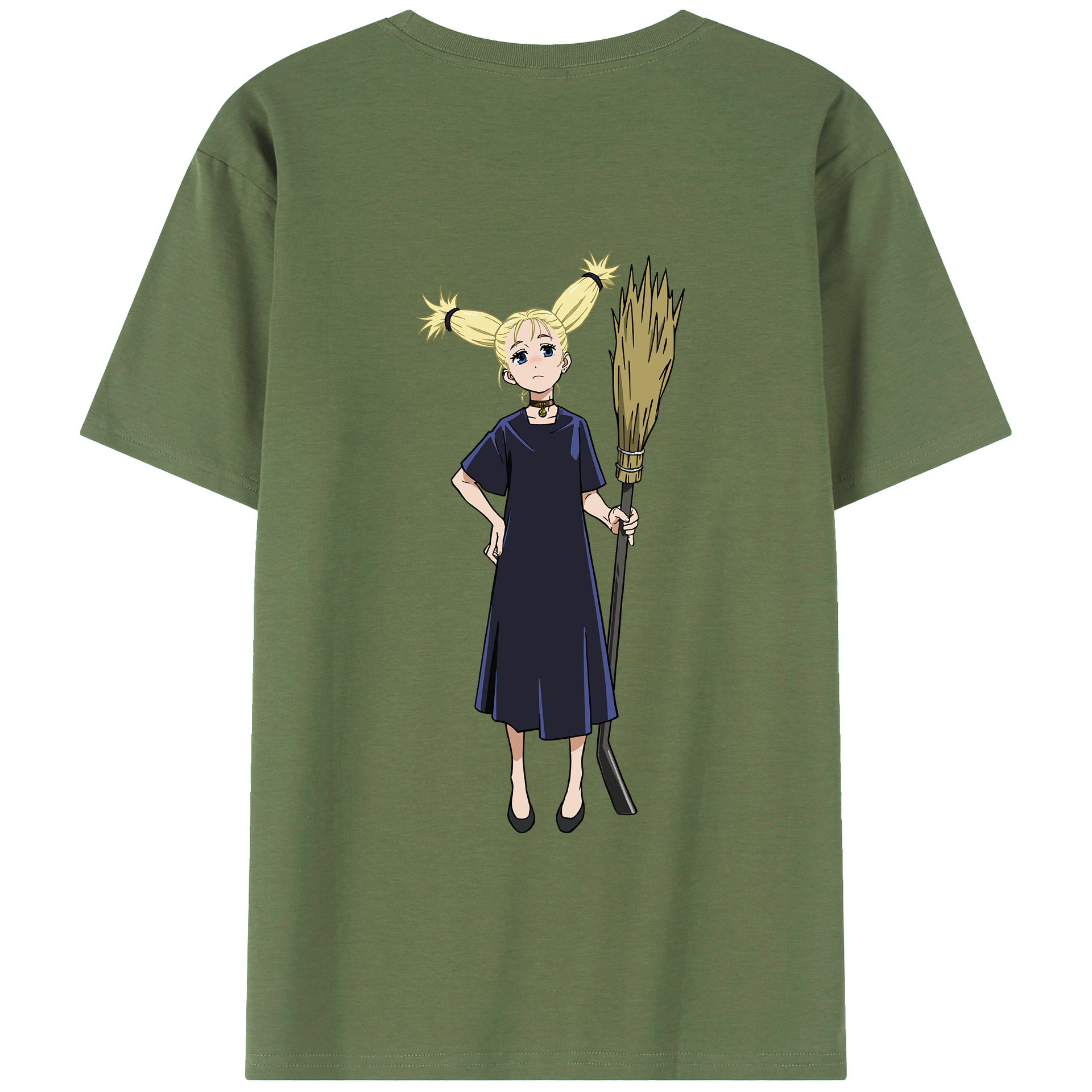 （画像用） 呪術廻戦 Jujutsu Kaisen 綿100％ メンズ半袖Tシャツ（バックプリント） 通気性